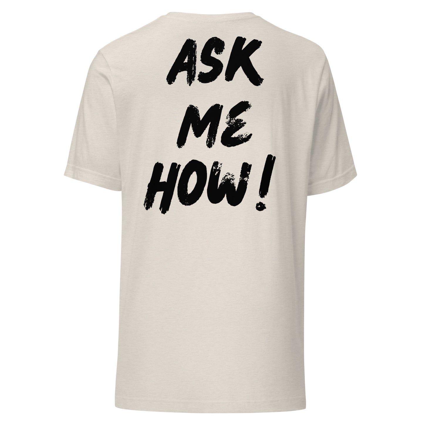 Ask Me (White and Black)