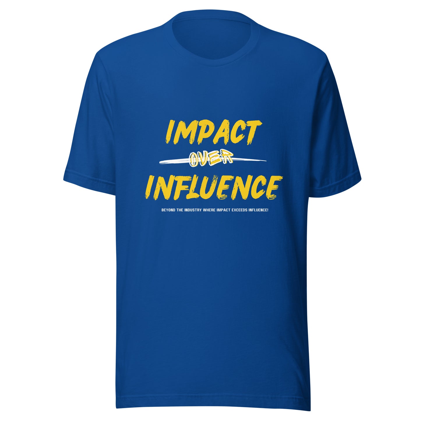 IMPACT OVER INFLUENCE (BLUE/YELLOW)